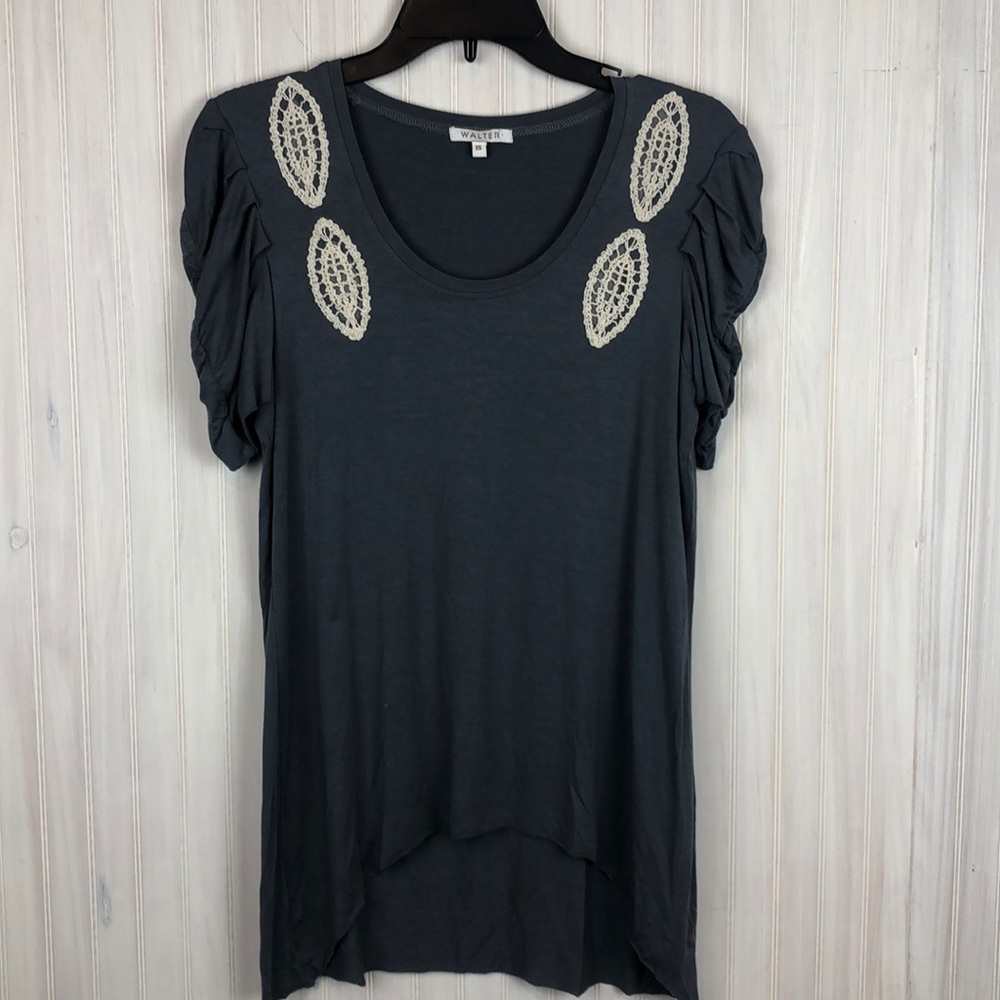 WALTER BAKER PUFF SLEEVE TEE